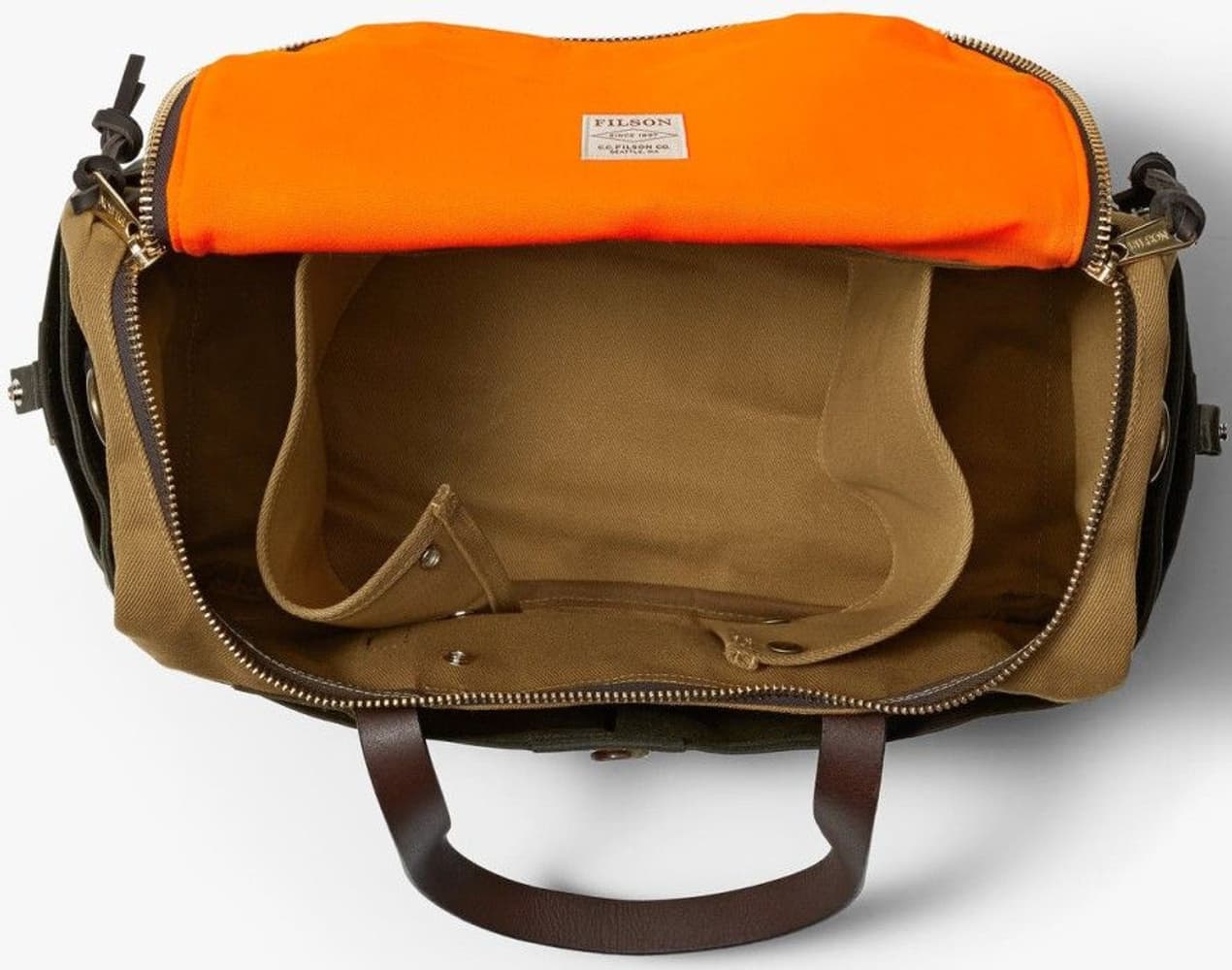 Heritage Sportsman Bag Tan/Otter Green, view: 3