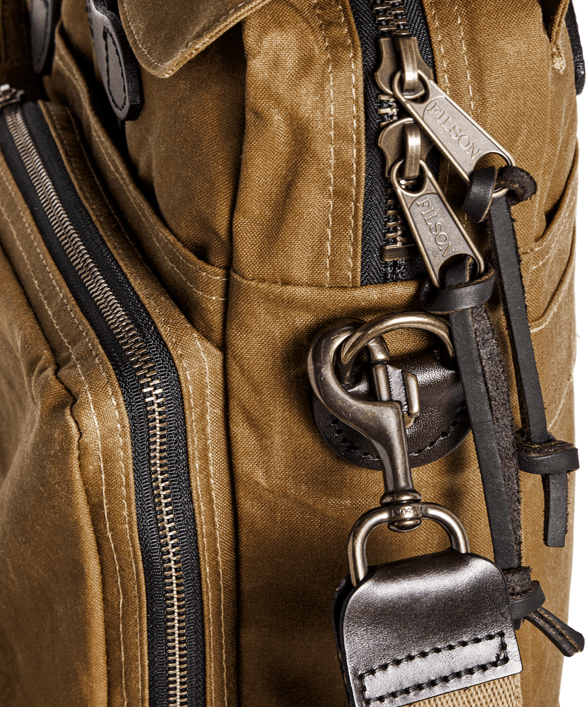 24 Hour Tin Briefcase Dark Tan, view: 6