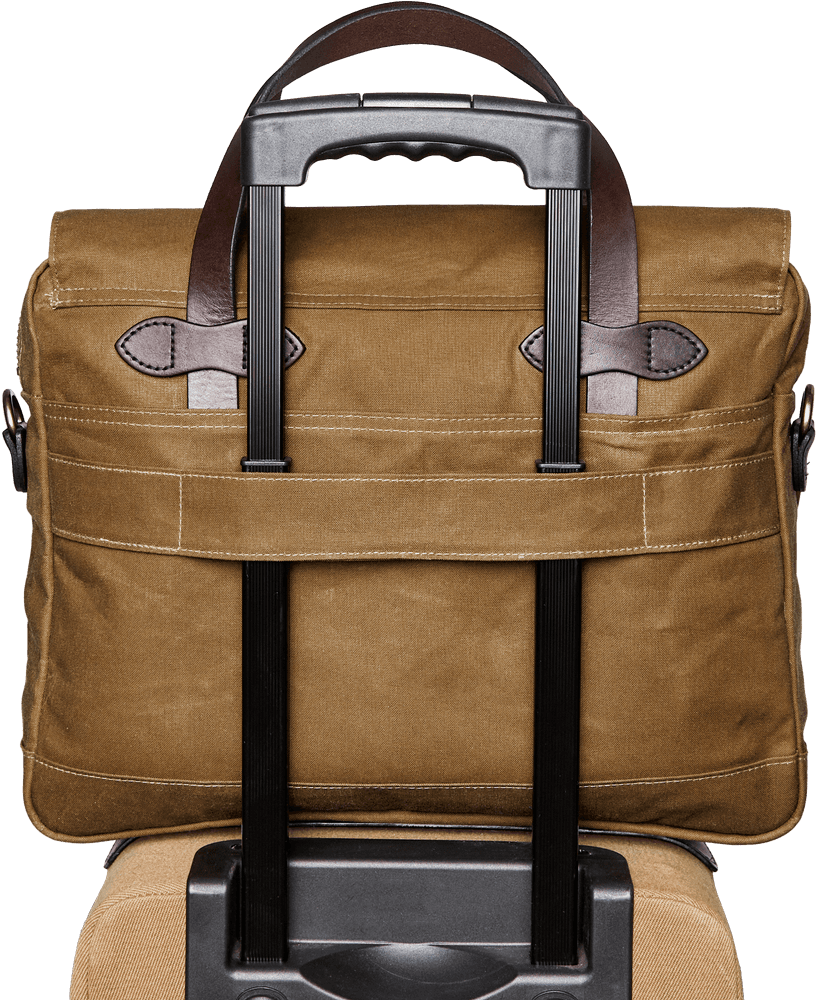 24 Hour Tin Briefcase Dark Tan, view: 8