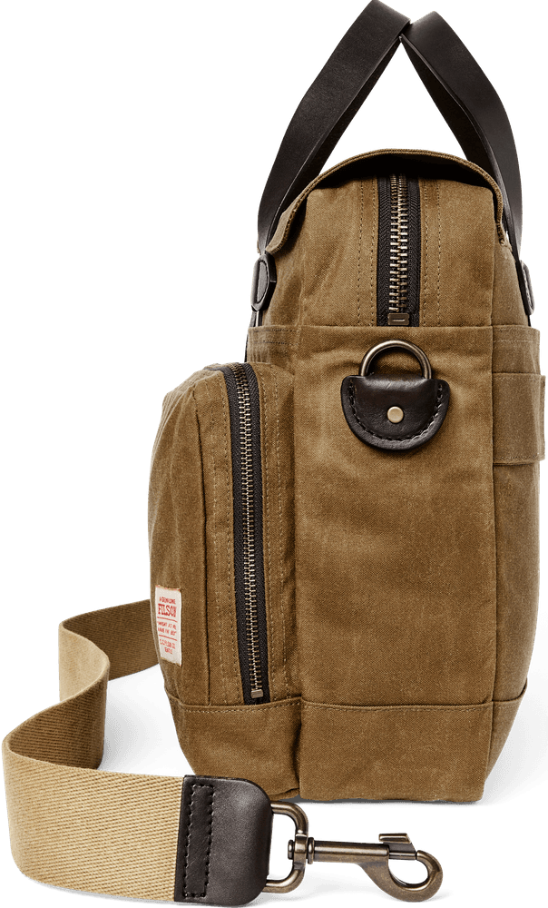 24 Hour Tin Briefcase Dark Tan, view: 2
