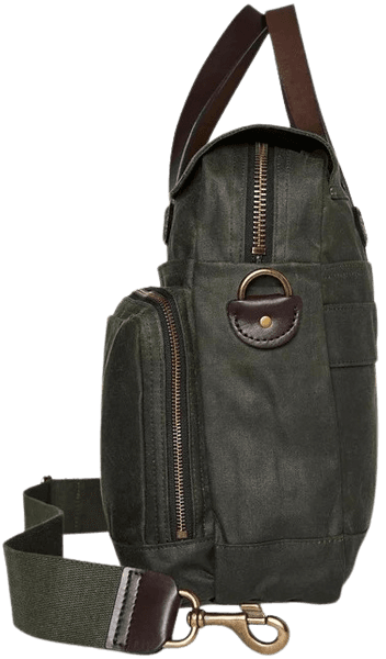 24 Hour Tin Briefcase Otter Green, view: 2