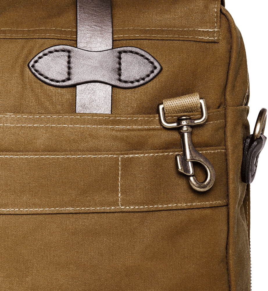24 Hour Tin Briefcase Dark Tan, view: 7