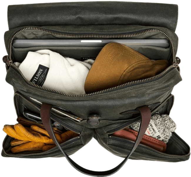 24 Hour Tin Briefcase Otter Green, view: 8