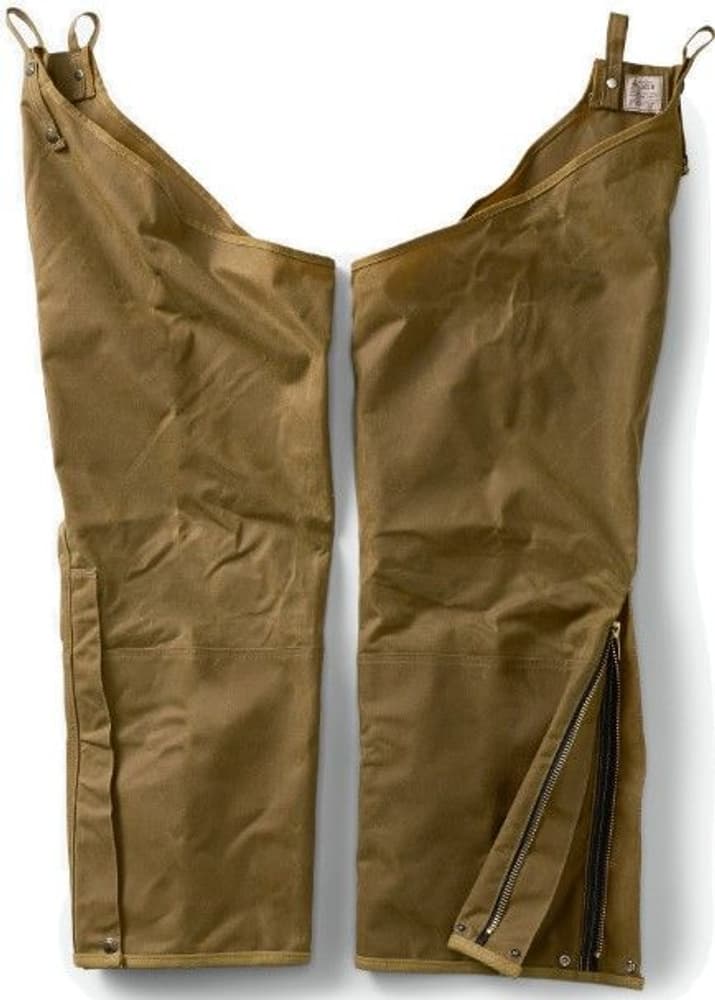 Double Tin Chaps W/Zip Dark Tan, view: 1