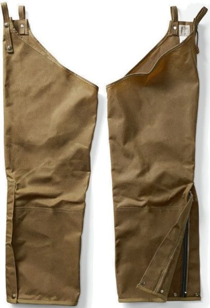 Double Tin Chaps W/Zip Dark Tan, view: 0
