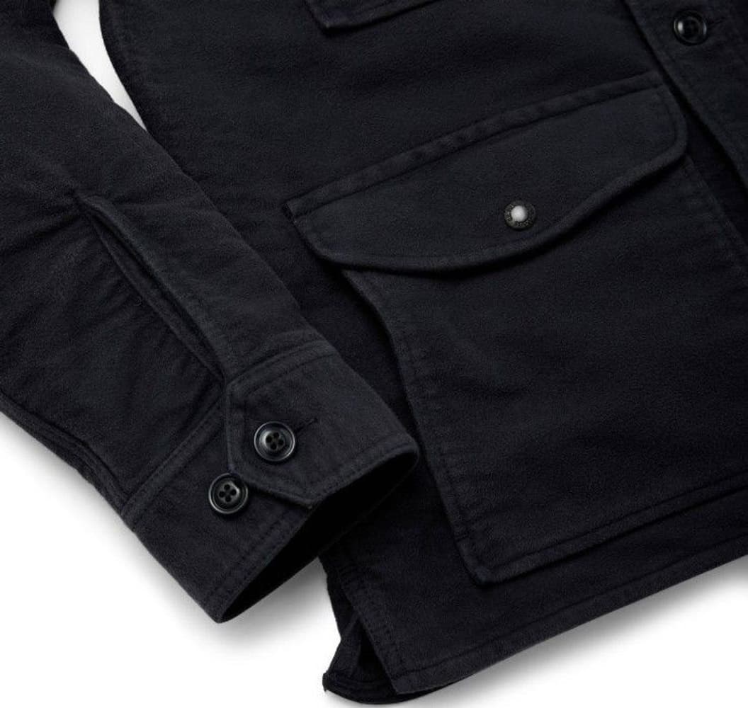 M's Moleskin Work Coat Dark Navy, view: 3
