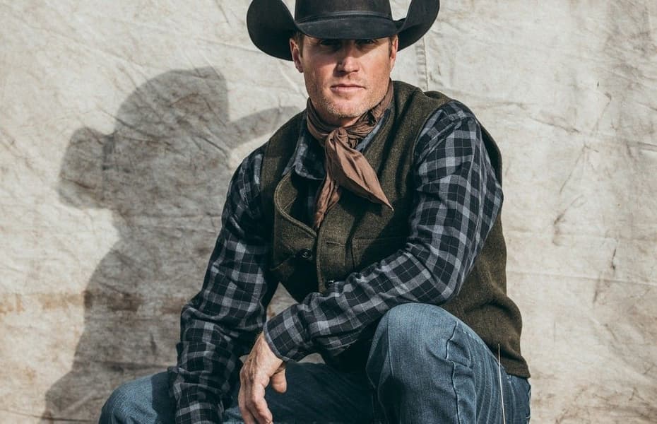 M's Mackinaw Wool Vest Forest Green, view: 3