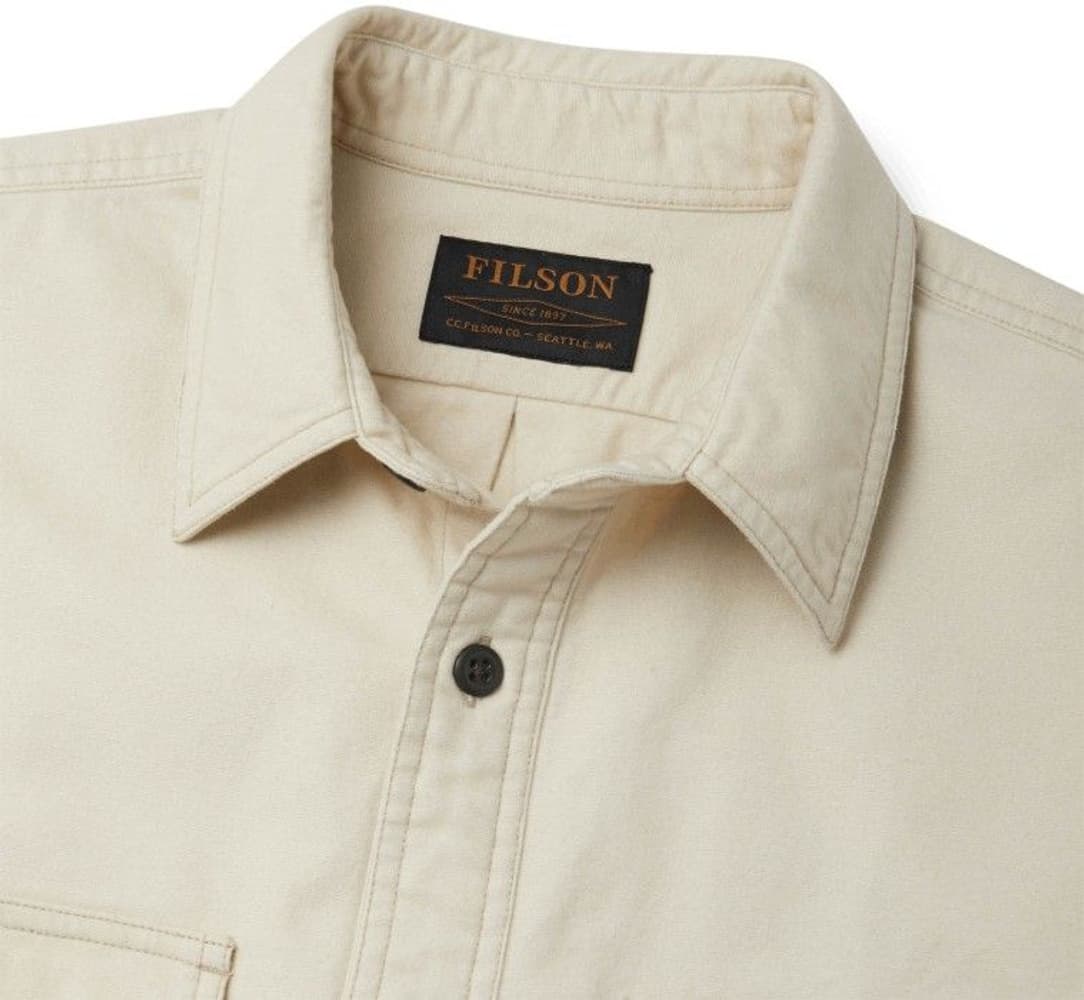 M's Field Flannel Shirt Natural, view: 3
