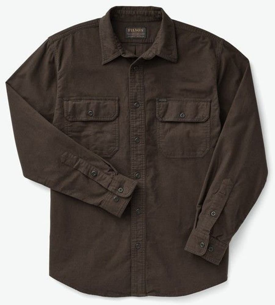 M's Field Flannel Shirt Cigar Brown, view: 0