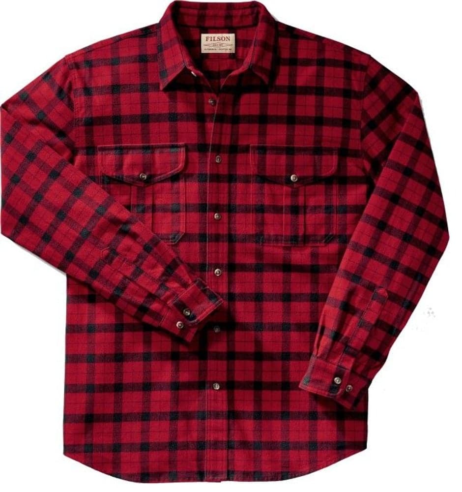 M's Alaskan Guide Shirt Red/Black, view: 0