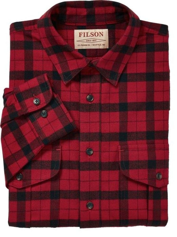 M's Alaskan Guide Shirt Red/Black, view: 1
