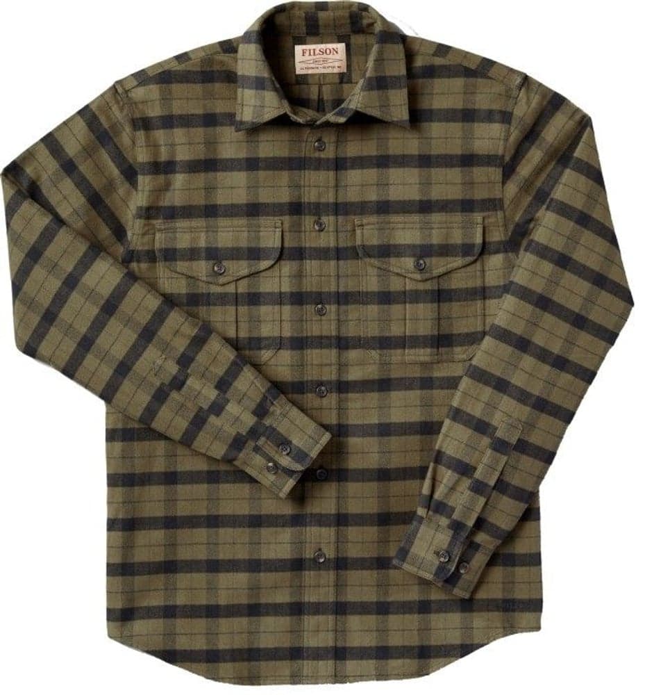 M's Alaskan Guide Shirt Ottergreen/Black, view: 0