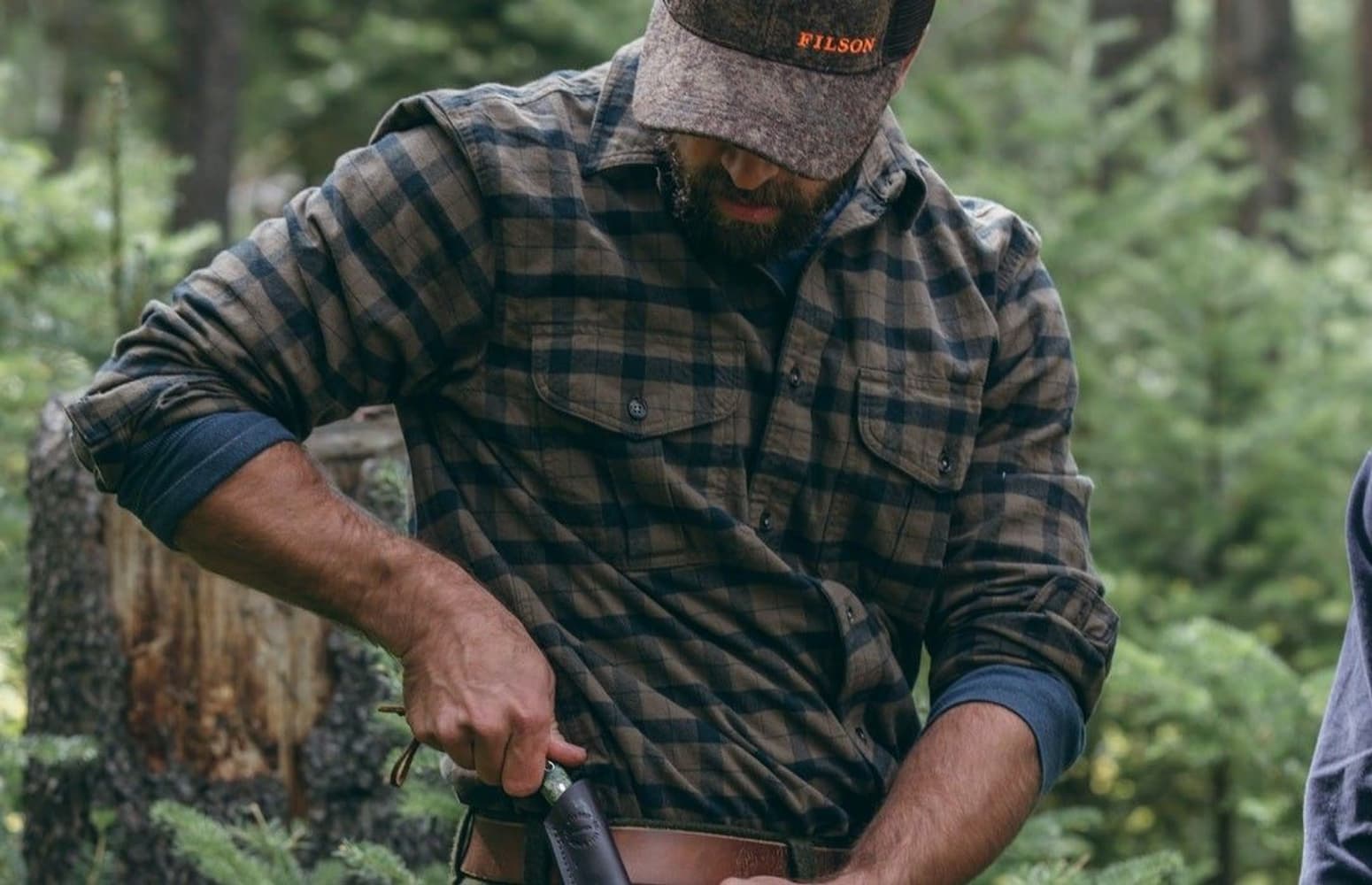 M's Alaskan Guide Shirt Ottergreen/Black, view: 2