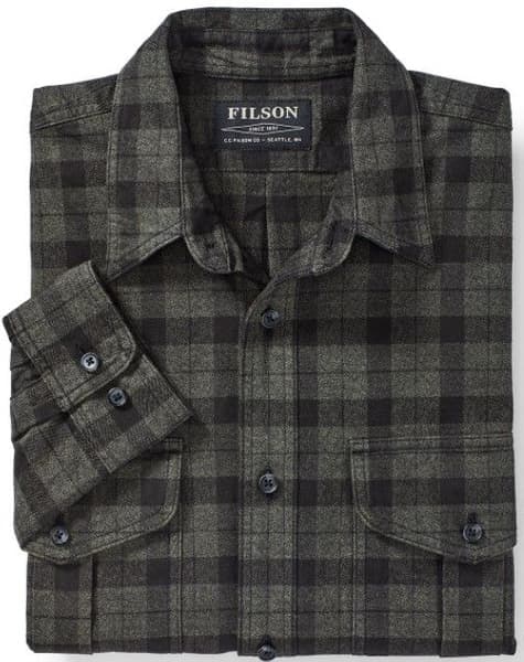 M's Alaskan Guide Shirt Heather Black, view: 2