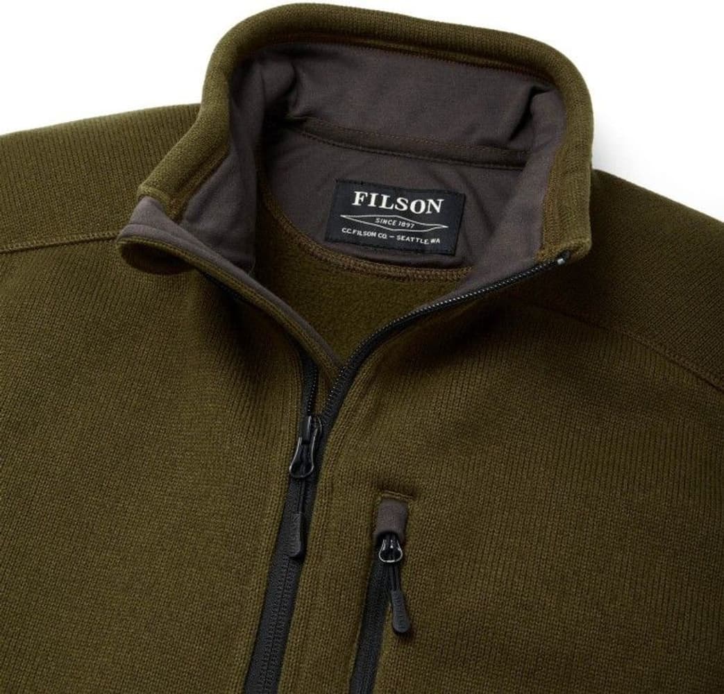 M's Ridgeway Fleece Vest Olive Drab, view: 3