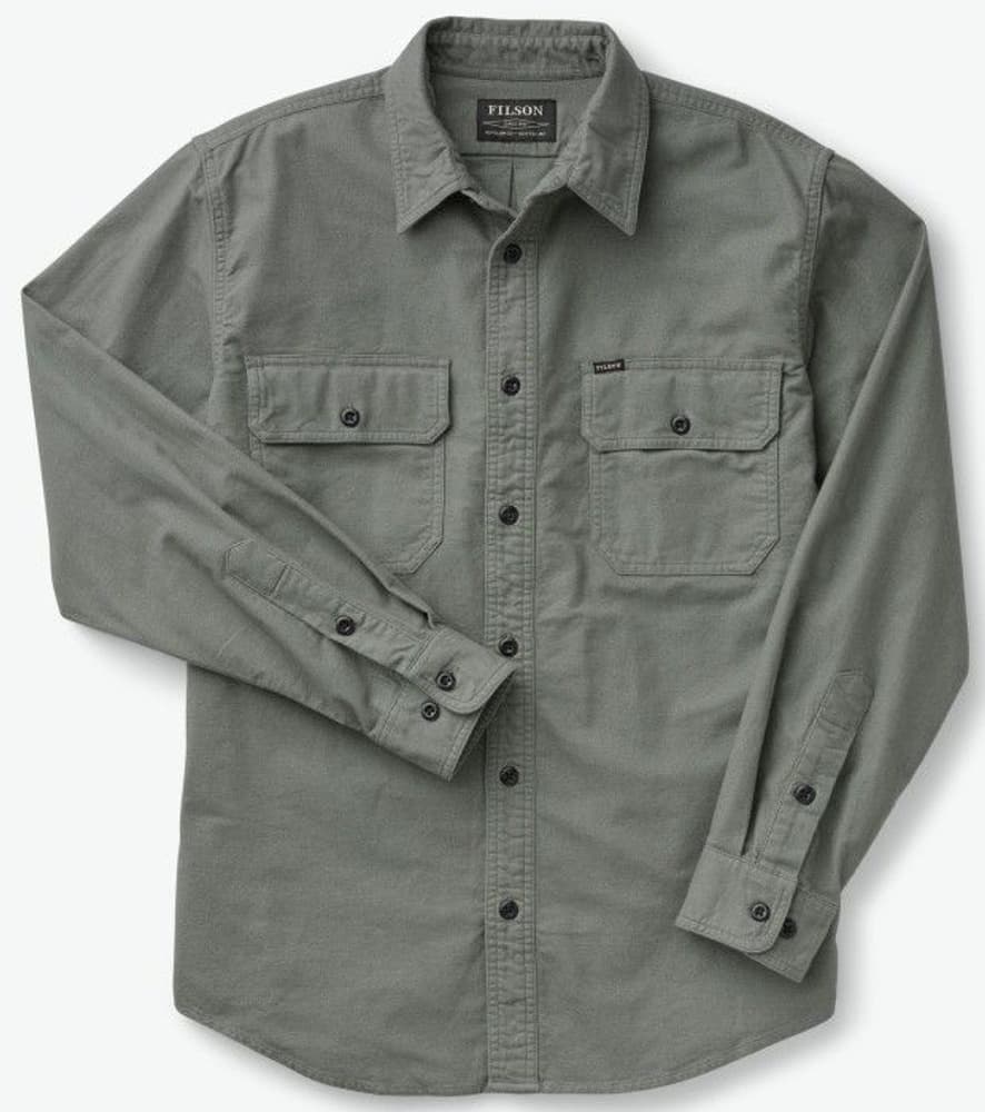 Men's Field Flannel Shirt Balsam Green, view: 0