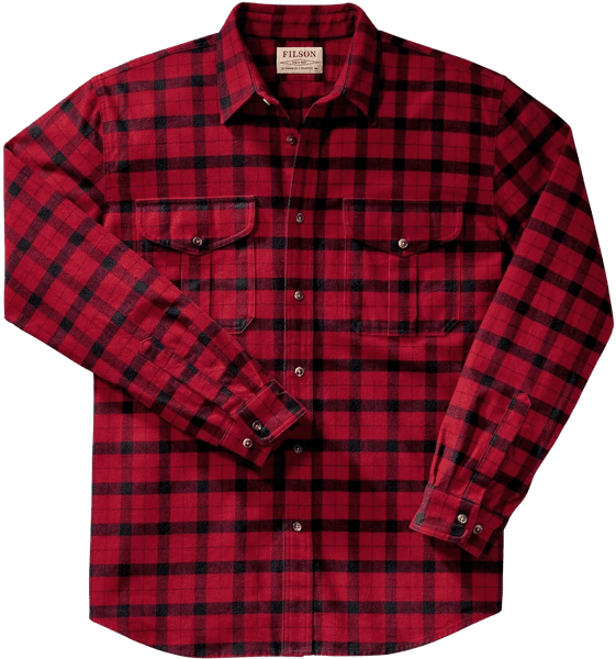 M's Alaskan Guide Shirt Plaid Red Black, view: 0