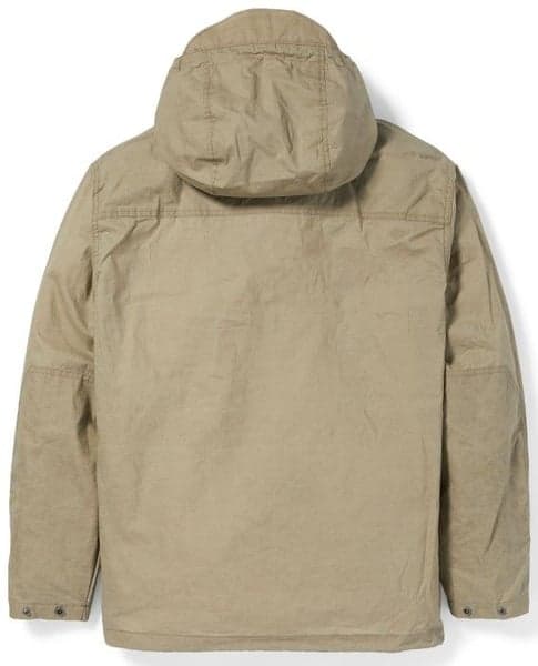 Men's Lightweight Waxed Anorak Grey Khaki, view: 3