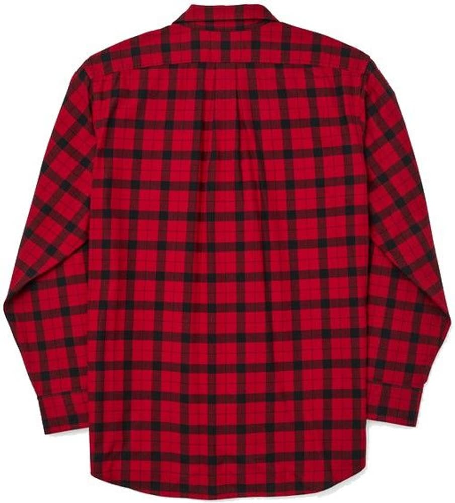 Light Weight Alaskan Guide Shirt Red Black, view: 1