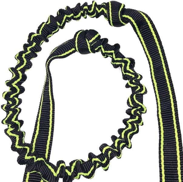 Elastiskt Koppel POWER Svart/gul, view: 4