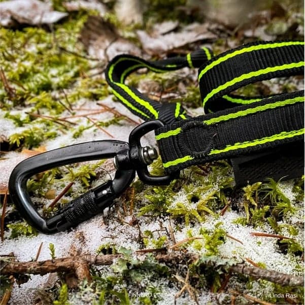 Elastiskt Koppel POWER Svart/gul, view: 6