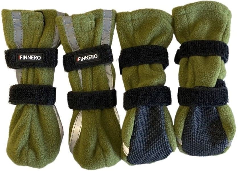 Hundsko HALLA Reflex Grön M-L 4-pack, view: 0