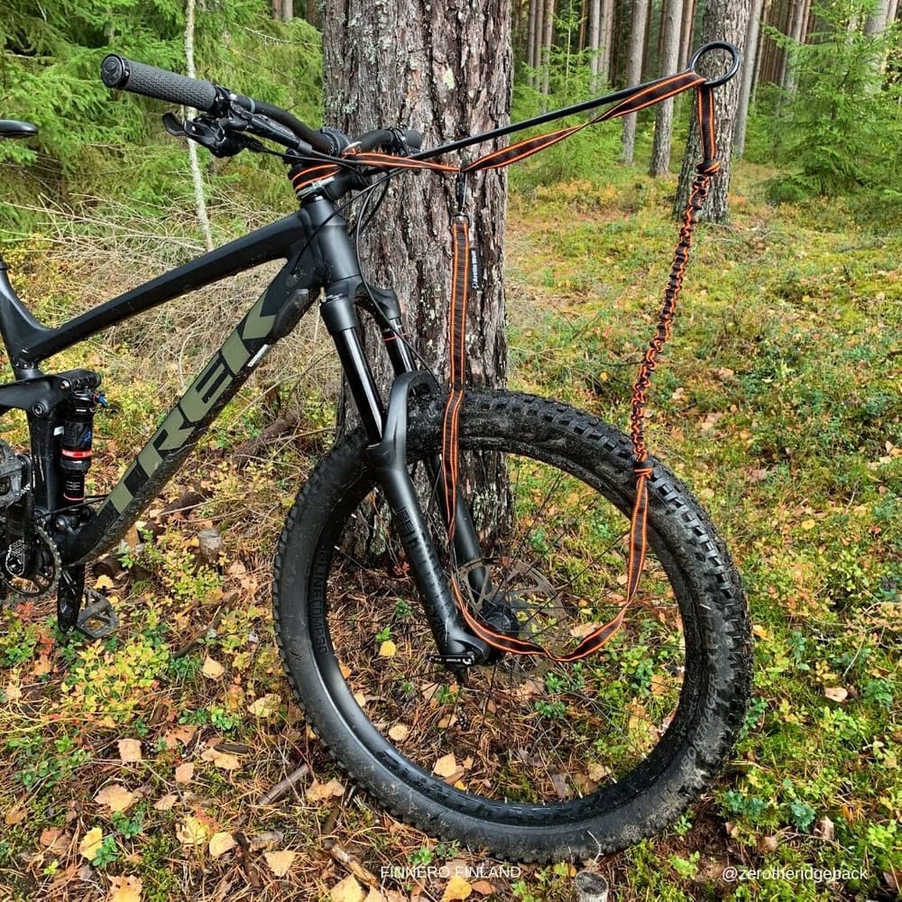 Elastiskt Koppel POWER Svart/orange, view: 6