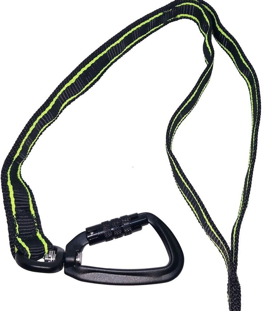 Elastiskt Koppel POWER Svart/orange, view: 2