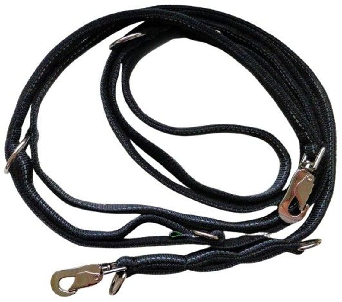 Multifunktions-koppel 2x300 cm Svart, view: 2