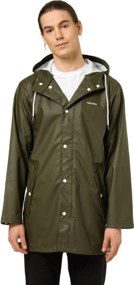 Tretorn Wings Rainjacket Unisex Forest Green, view: 3