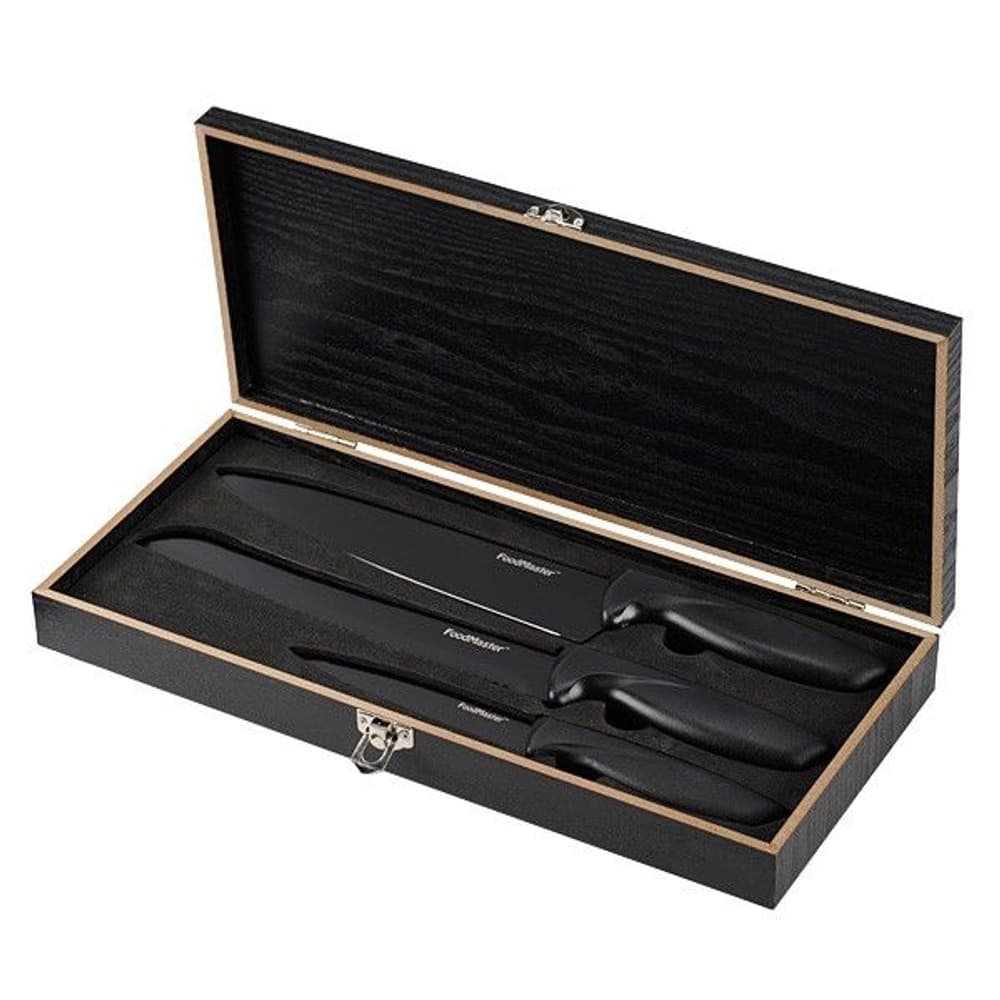 Foodmaster Pro Black Edition Knivset Presentförpackning, view: 0