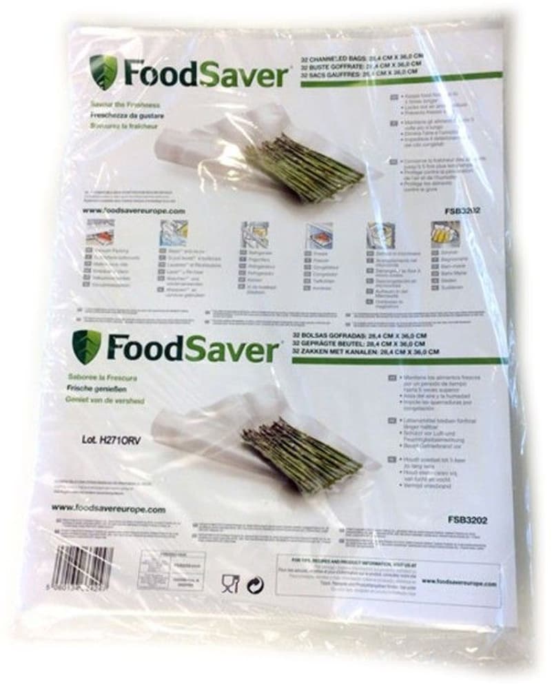 Vakuumpåsar 3,78 l 32 st/frp, view: 0