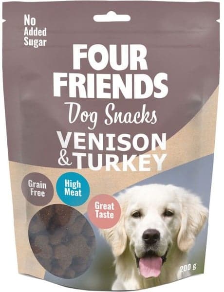 Dog Snacks Venison & Turkey 200 g, view: 0