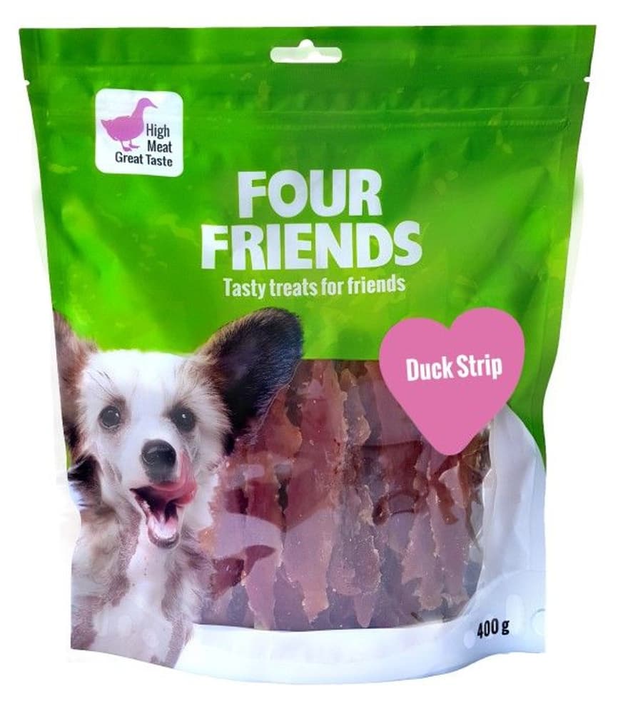 FourFriends Godis Duck Strip 400g, view: 0