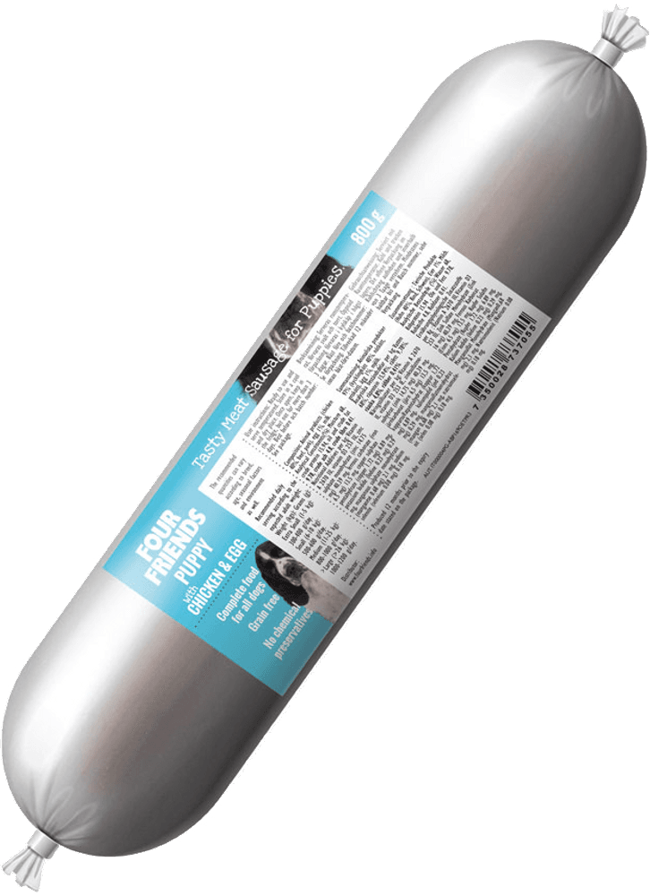 FourFriends Köttkorv Puppy 800 g, view: 0