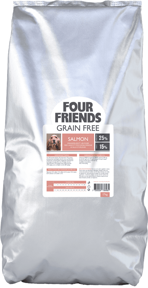 FourFriends Grain Free Salmon 17kg, view: 0