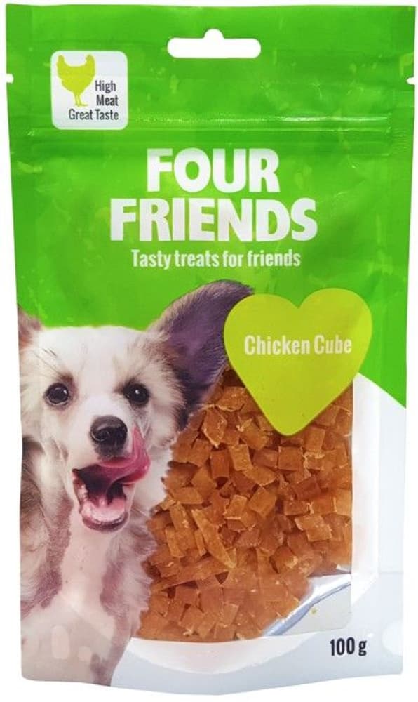 FourFriends Godis Chicken Cube 100g, view: 0