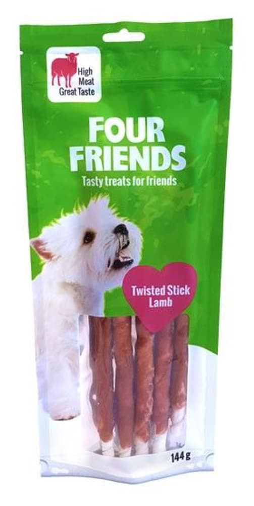 FourFriends Twisted Stick Lamb 25 cm 5 st, view: 0