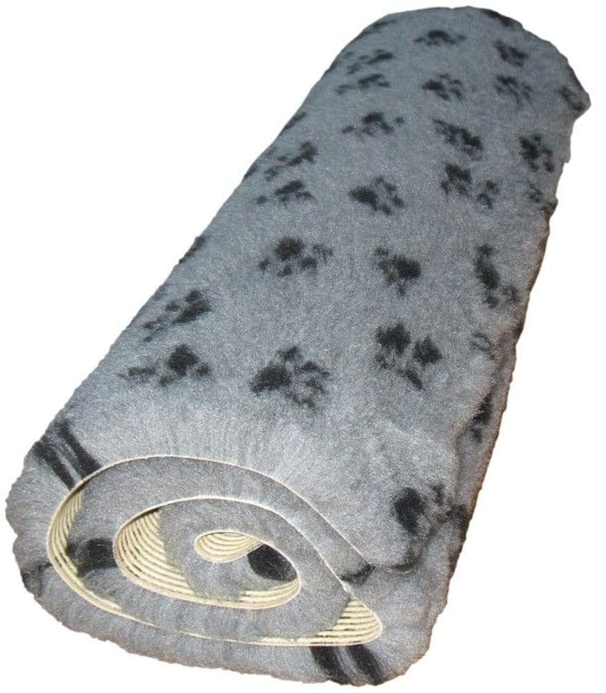 FourFriends Grå Fäll med Tassar 75x100 cm, view: 0