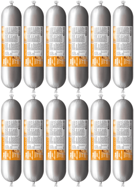 FourFriends Köttkorv Adult Turkey 12 x 800 g, view: 0