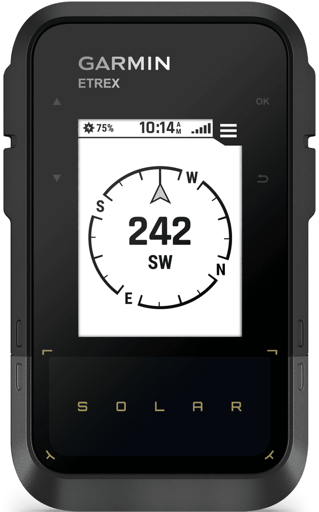 eTrex Solar Black, view: 2