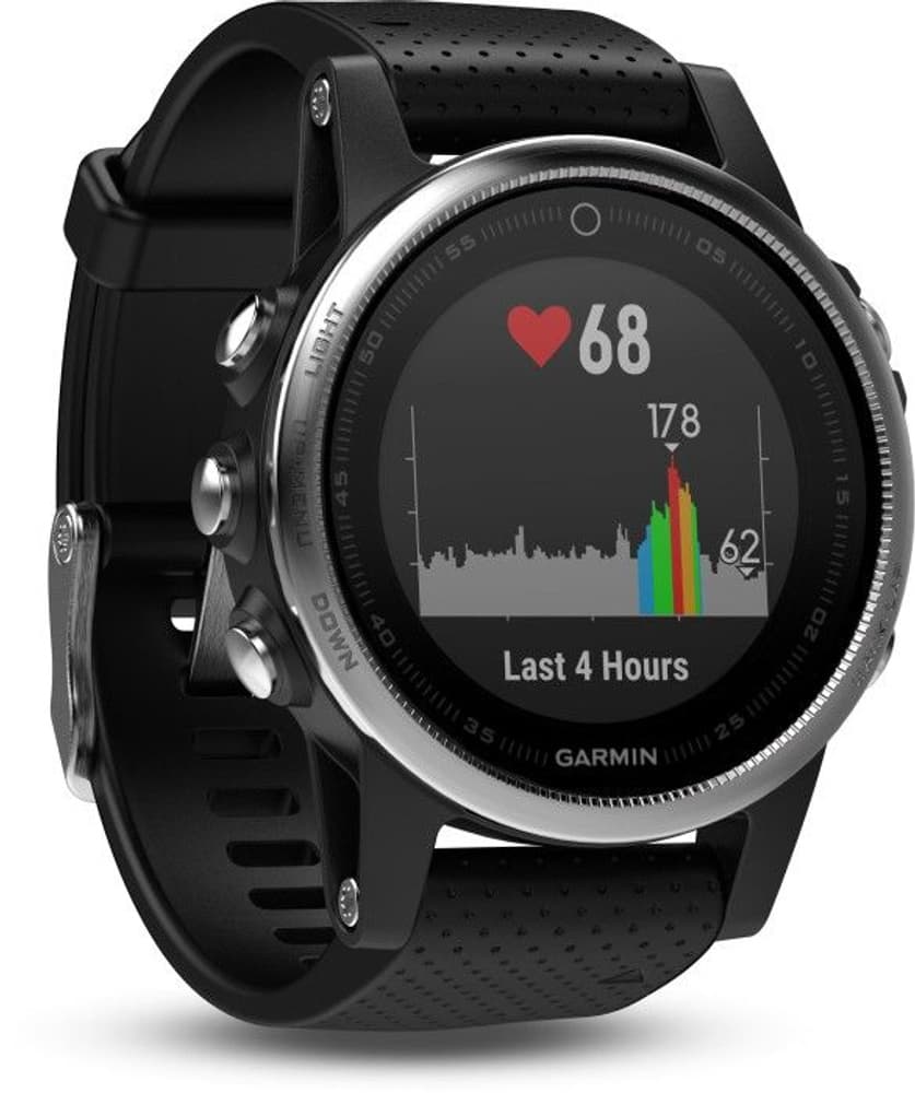 Fenix 5S Silver/Black, view: 2