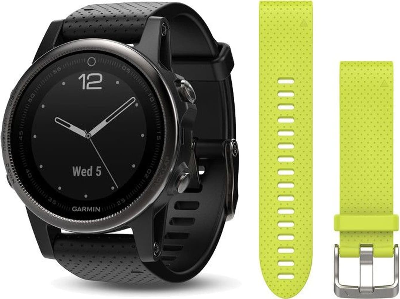 Fenix 5S Sapphire Svart, view: 1