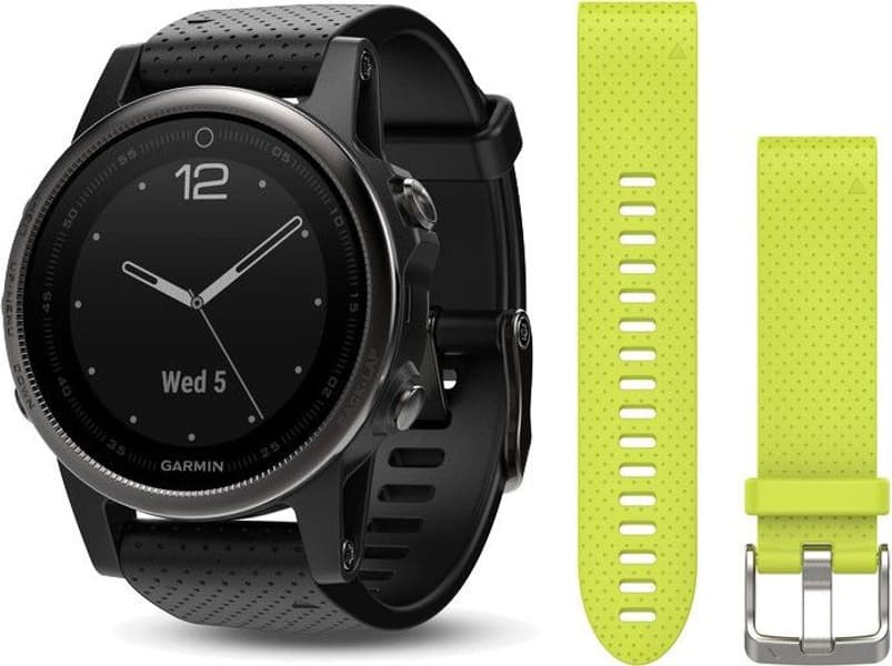 Fenix 5S Sapphire Svart, view: 1