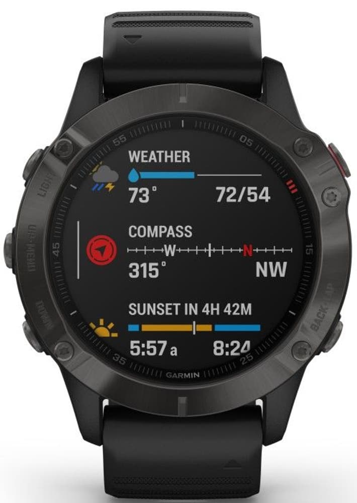 Fenix 6 Sapphire Graphite, view: 2