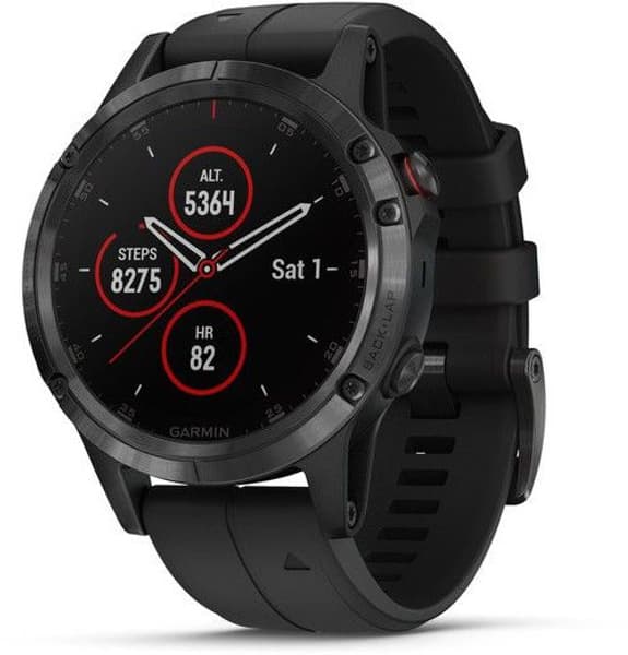 Fenix 5 Plus Sapphire Svart, view: 0