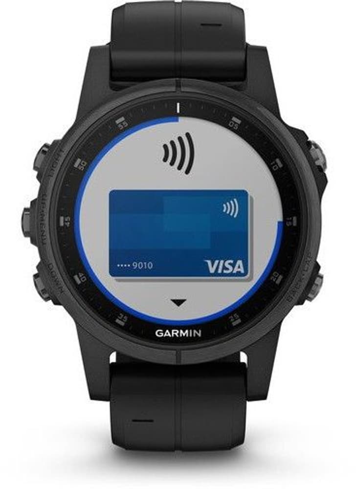 Fenix 5S Plus Sapphire Svart, view: 4