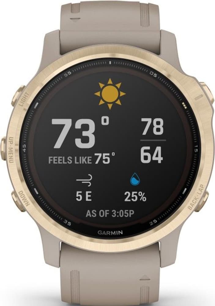 Fenix 6S Pro Solar Lt Gold/Sand, view: 4
