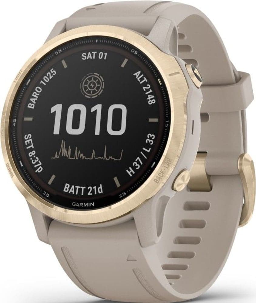 Fenix 6S Pro Solar Lt Gold/Sand, view: 0