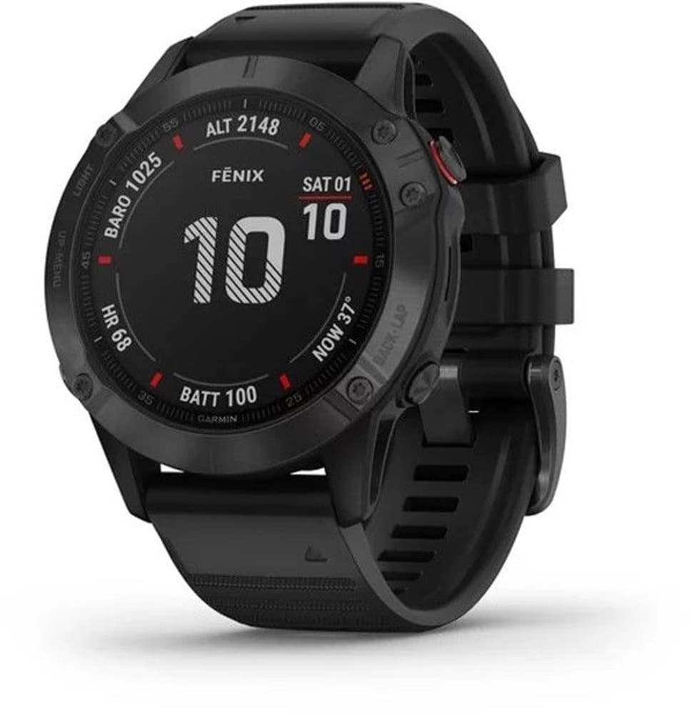 Fenix 6 Pro Black with Black Band, view: 0